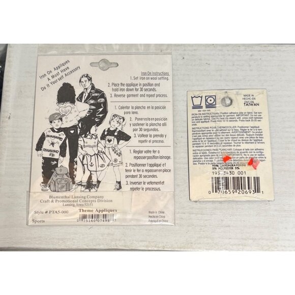 Iron-On Sports Appliques & Wrights Soccer Ball Patch For Crafting & Repairs - Picture 7 of 7